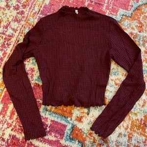 Maroon Long sleeve